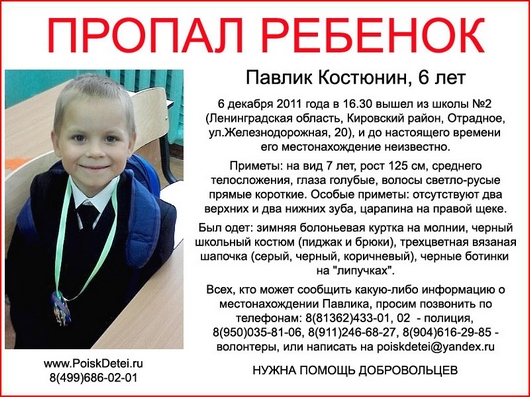 В Ленинградской области ищут пропавшего мальчика | Фотография 1