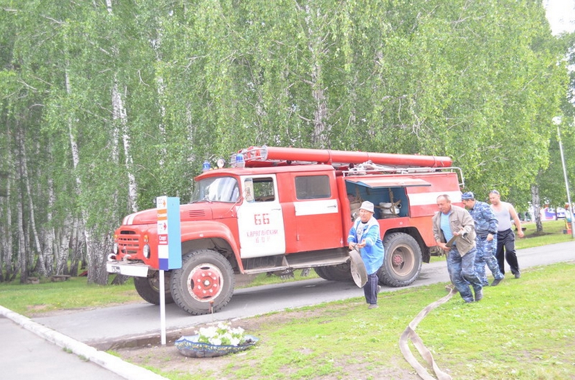 Огнеборцы провели пожарно-тактические учения в пансионате "Карагайский бор" | Фотография 7