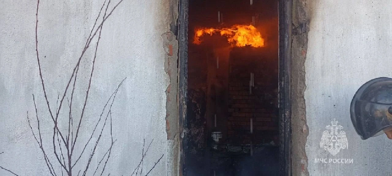 В огне погиб мужчина
