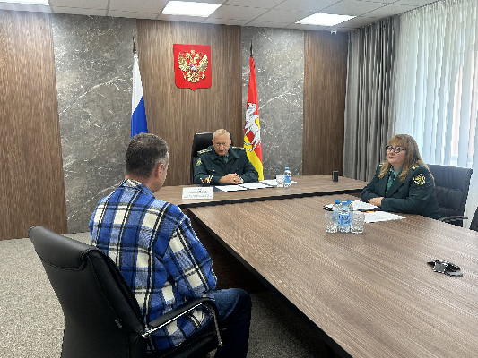 Провел личный прием