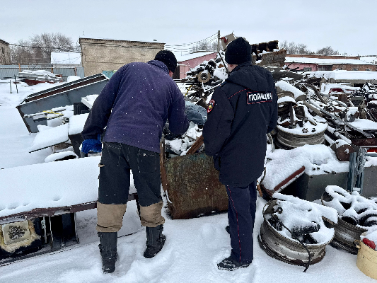 Незаконный прием металлолома