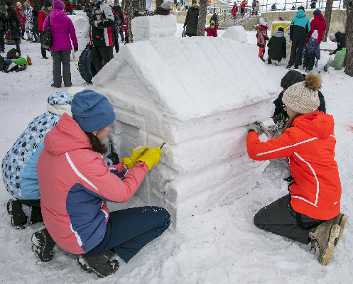 Снега много – не ограничивайте фантазию