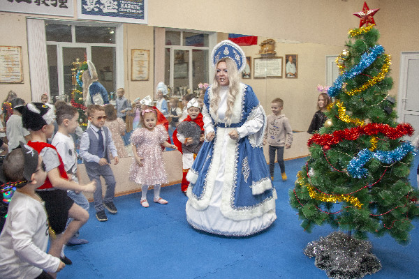 Новогодье для маленьких спортсменов