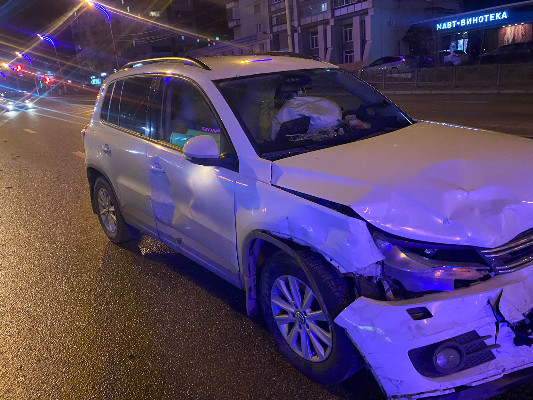 Пострадал водитель