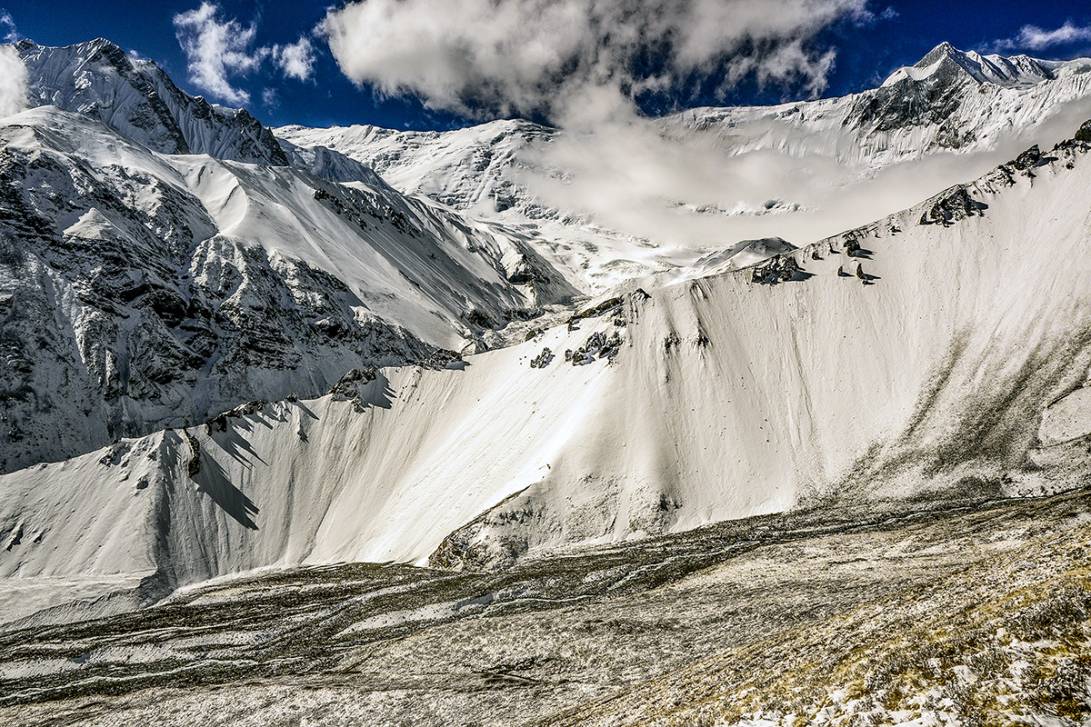 Гималаи, на высоте более 5000 м над уровнем моря
