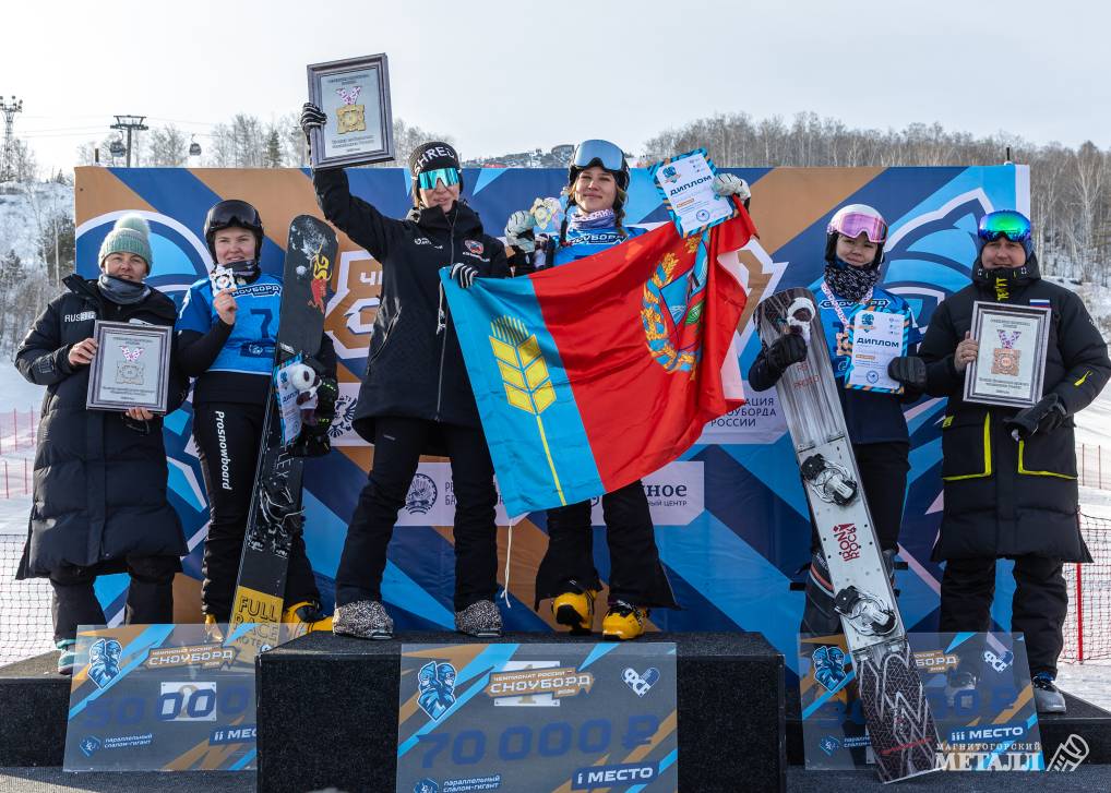 Победительницы с наставниками. София Надыршина, Мария Травиничева (золото) и Коренева Полина