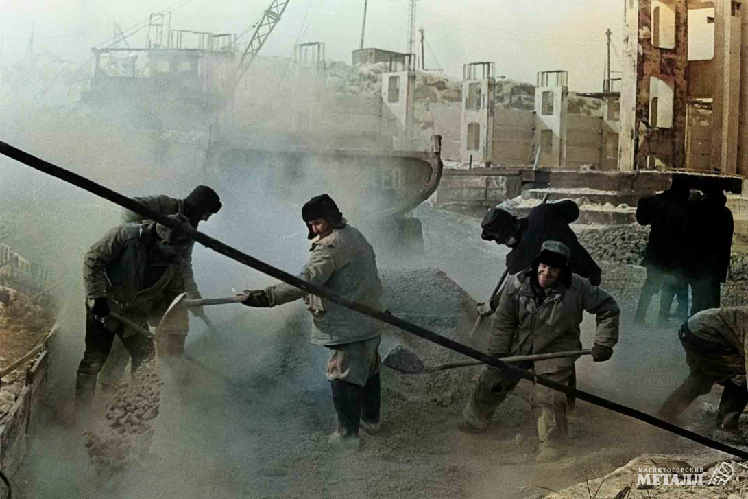 Строительство цеха покрытий. 15 марта 1972 года