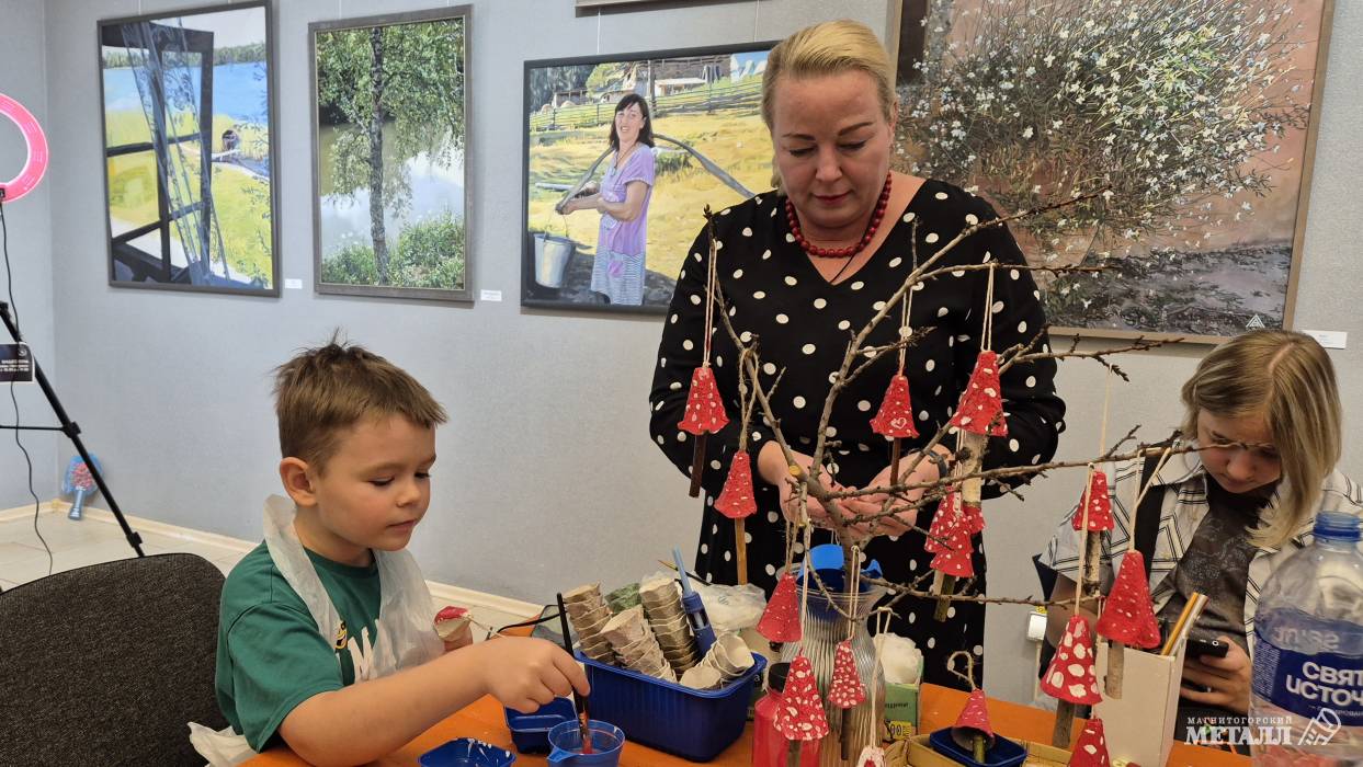 Виктория Целепкова проводит мастер-класс