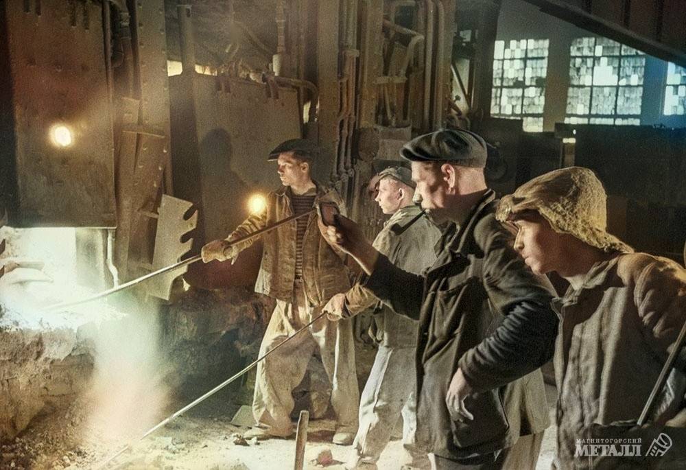 Выплавка стали в мартеновских печах