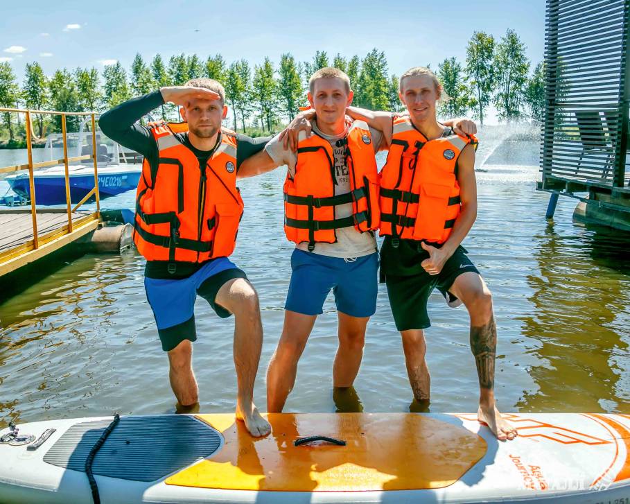 Роман Попов, Алексей Морозов и Владислав Шарыгин