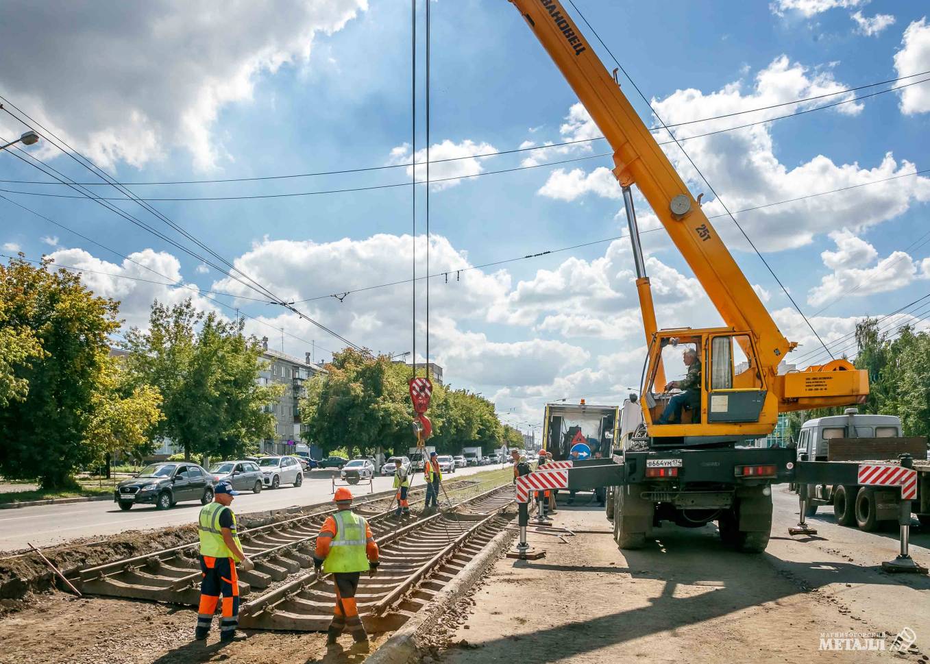 Рельсы – не препятствие. Новости Магнитогорск. 14.08.2023г