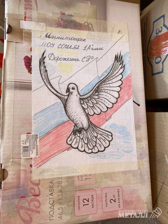 Школьники, студенты и детсадовцы Магнитогорска написали письма российским солдатам.(фото 2)