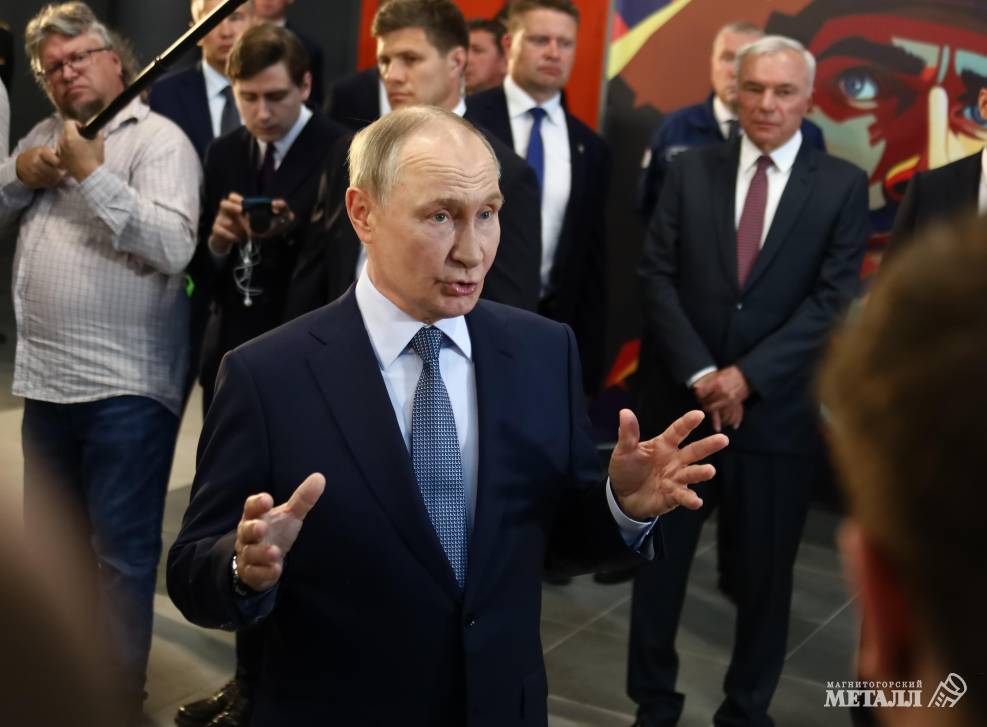 Владимир Путин – в Магнитогорске | Фотография 3