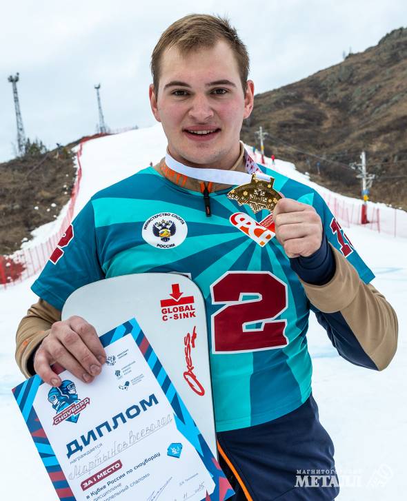 Победитель этапа Кубка России Всеволод Мартынов