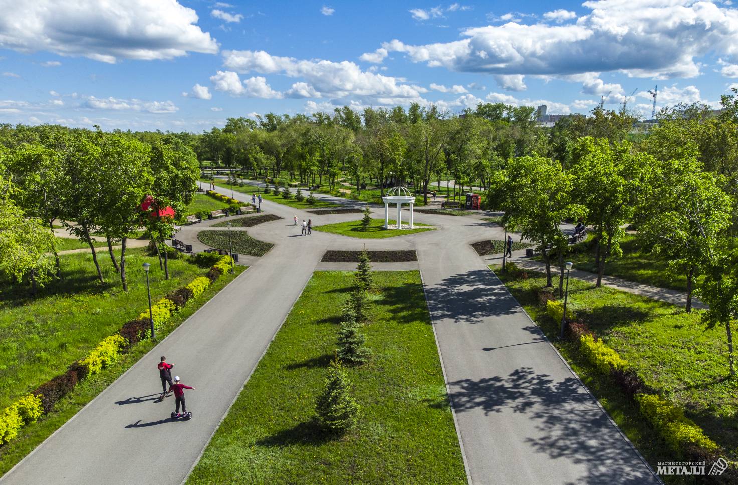 Лес в подарок городу. Новости Магнитогорск. 04.04.2024г