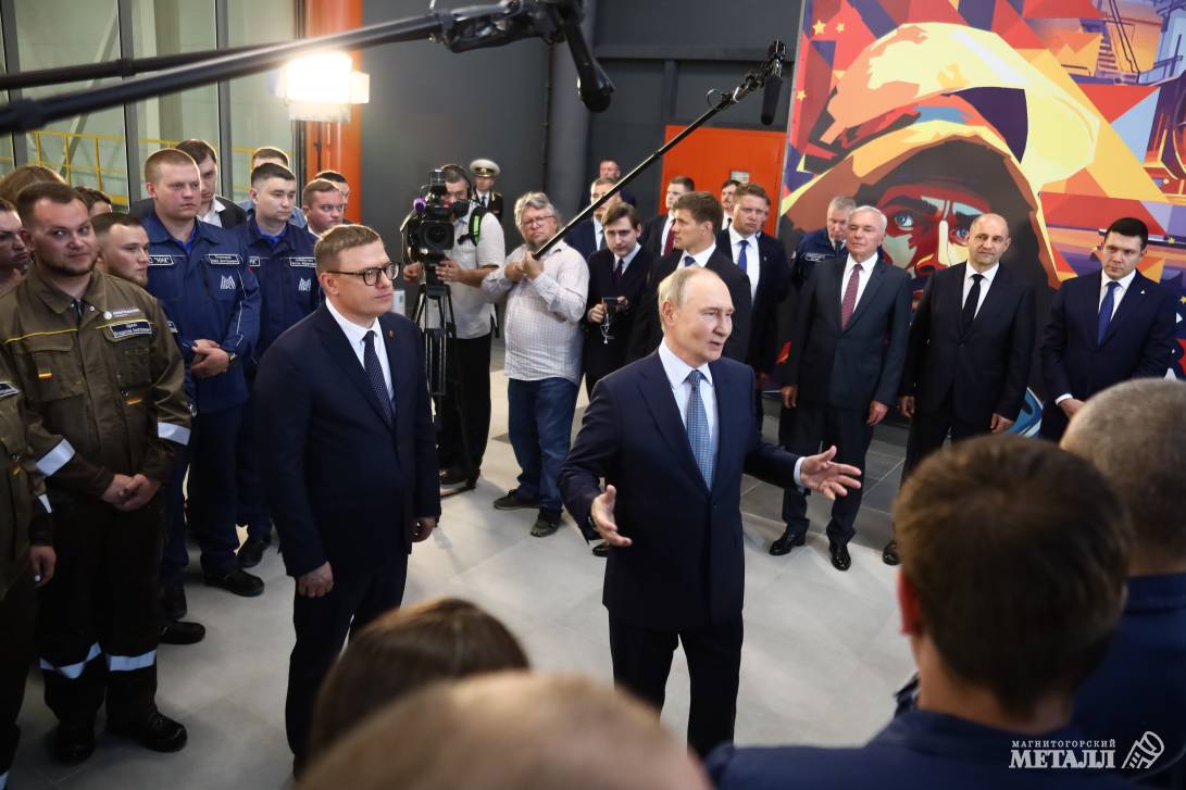Владимир Путин – в Магнитогорске | Фотография 5