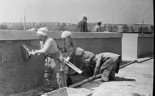 Строительство города. июль 1967 год Строительство города. июль 1967 год