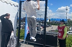 Спортивный дух на фестивале