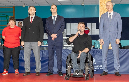 Наш город собрал сильнейших  паратеннисистов страны