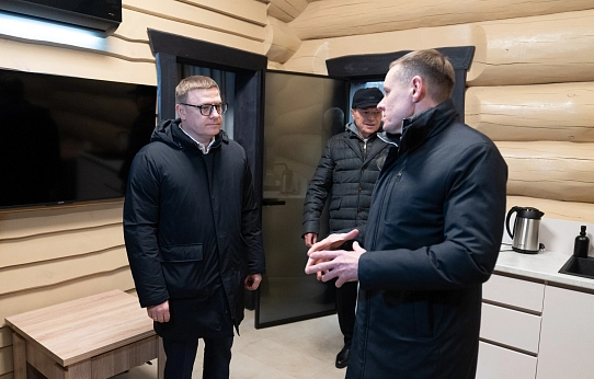 Предновогодний визит губернатора