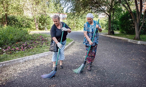 Апрель – время субботников