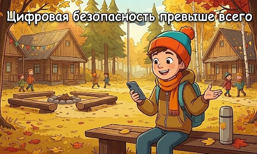 Цифровая безопасность в период осенних каникул