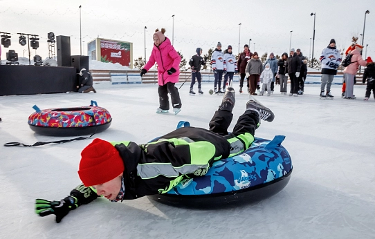 Снежно, весело, спортивно