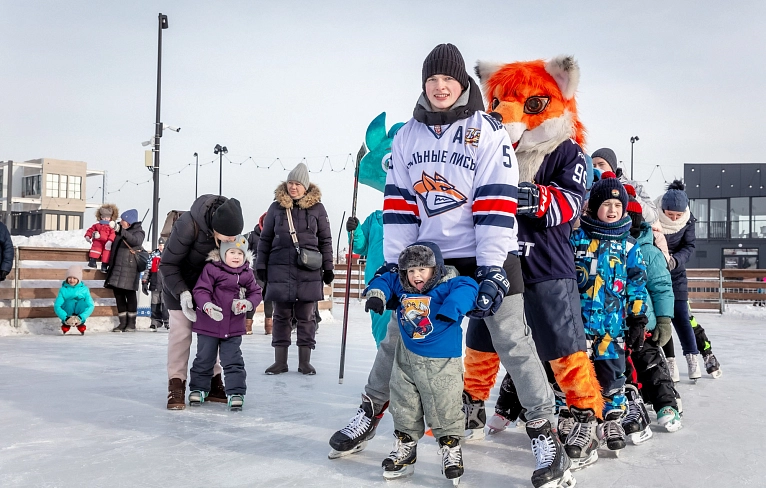 Снежно, весело, спортивно