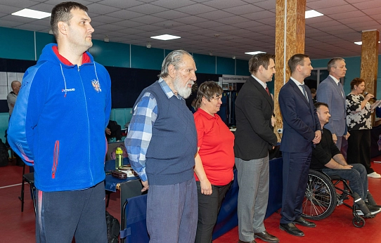 Наш город собрал сильнейших  паратеннисистов страны