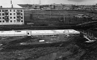 Строительство города. 96 кв. июль 1961 год Строительство города. 96 кв. июль 1961 год