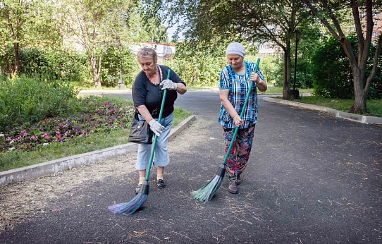 Апрель – время субботников