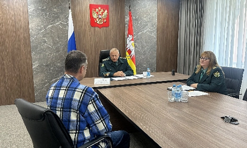 Провел личный прием