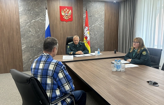 Провел личный прием