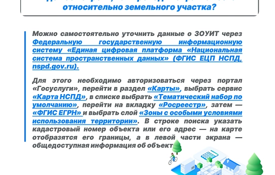 Уведомления о ЗОУИТ
