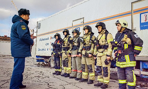 Следят – где появился огонь