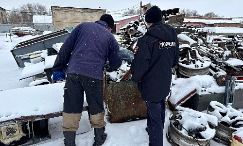Незаконный прием металлолома