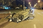 ДТП с опрокидыванием