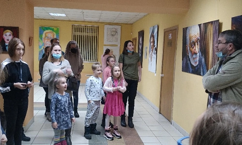 Юные художники в Магнитогорском концертном объединении