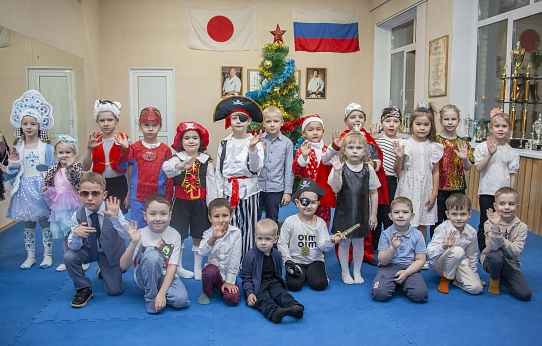 Новогодье для маленьких спортсменов