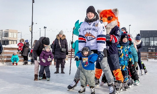 Снежно, весело, спортивно