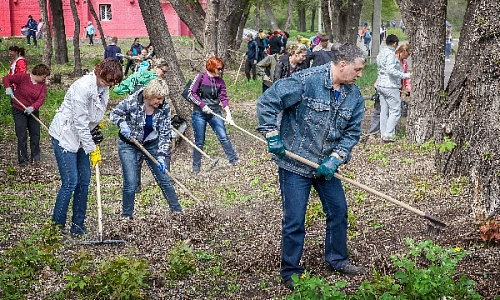 На субботник становись!
