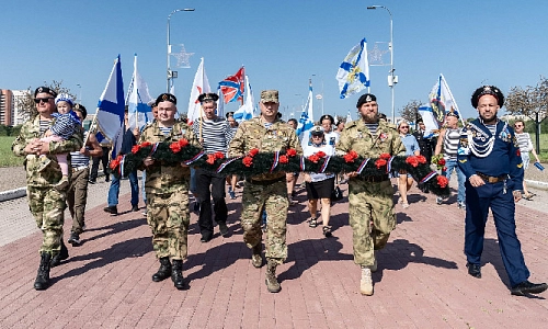 Праздник под Андреевским флагом