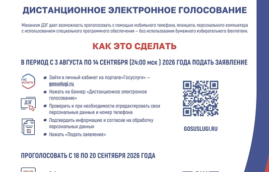 Выборы на Госуслугах