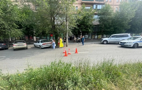 Совершила наезд на пешехода