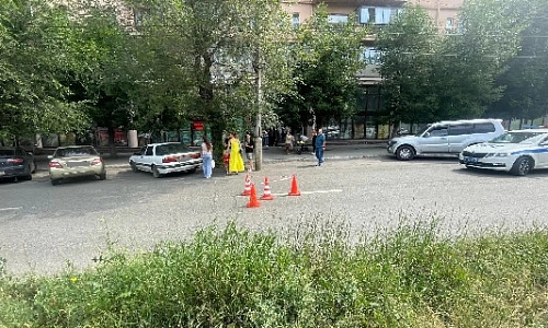 Совершила наезд на пешехода